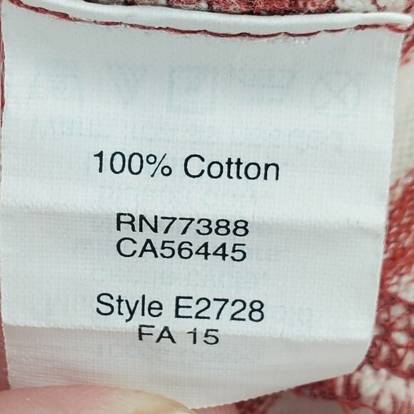 Madewell Red Striped Chart Tee Small - Picture 7 of 7